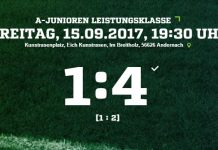 A-Jugend der JSG Grafschaft mit Auswärtserfolg