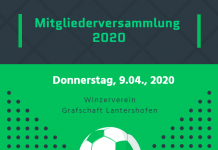 Einladung zur Mitgliederversammlung 2020