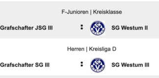Freitag, 11. September Doppelspieltag in Lantershofen
