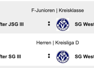 Freitag, 11. September Doppelspieltag in Lantershofen