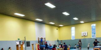 Kindersport zieht in die Halle