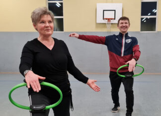 VfB Lantershofen stattet den Pilateskurs mit neuen Pilatesringen aus