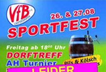 Sportfest abgesagt