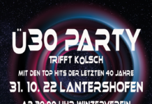 Ü30 Party am 31.10. im Winzerverein Lantershofen