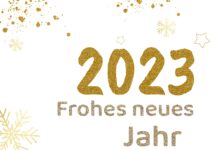 Frohes neues Jahr 2023!
