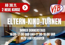 Neuer Kurs: Kinderturnen U3