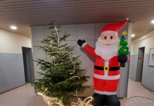 Weihnachtsfeier der Kinderabteilung des VfB Lantershofen