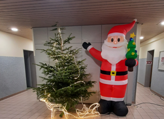 Weihnachtsfeier der Kinderabteilung des VfB Lantershofen