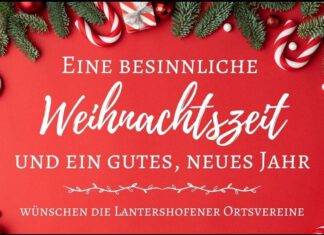 Weihnachts- und Neujahrsgruß des VfB Lantershofen