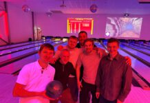 Ein gelungener Ausflug der AH-Abteilung ins Pin Up Bowling Center