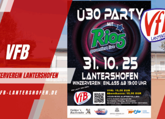 Ü30 Party 2025 – Der VfB Lantershofen lädt ein!