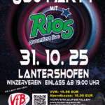 Flyer-Ü30 Party 2025