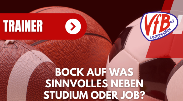 VfB Lantershofen sucht junge Engagierte für neues Kursangebot