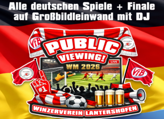 Public Viewing zur WM im Winzerverein Lantershofen ⚽🍻